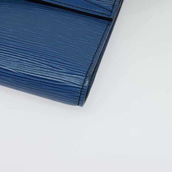 LOUIS VUITTON Epi Pochette Arche Shoulder Bag Blue M52575 - Picture 16 of 16